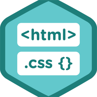 Picture of html carats and CSS curly brackets